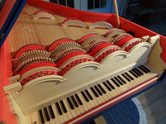 Viola organista - konstrukcja instrumentu
