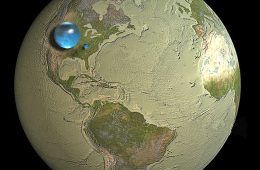 Gdyby zgromadzić całą wodę na Ziemi w kroplę, to kula miałaby średnicę około 1400 km