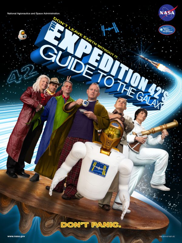 Oficjalny plakat ekspedycji 42. Fot. NASA