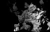 Pierwsze w historii zdjęcie przekazane z powierzchni komety. Fot. ESA/Rosetta