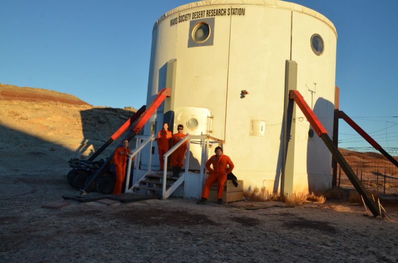 145. załoga Mars Desert Research Station. Fot. Archiwum Michała Czapskiego
