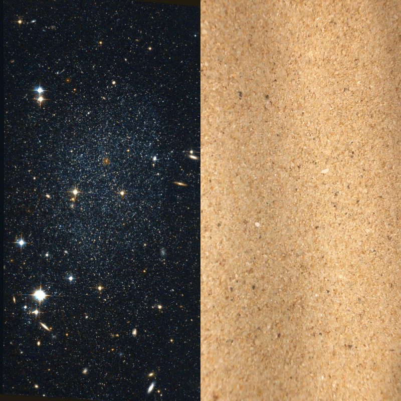 Gwiazdy i piasek. Fot. NASA/Wikipedia