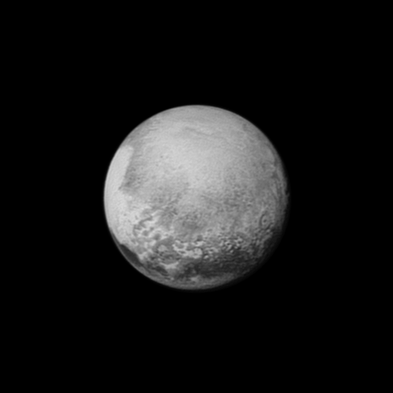 Jedno z najnowszych zdjęć Plutona zrobione przez sondę New Horizons. Fot. NASA/Johns Hopkins University Applied Physics Laboratory/Southwest Research Institute