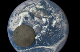 Selfie Ziemi z Ksieżycem Fot. NASA/NOAA [KLIKNIJ BY POWIĘKSZYĆ]