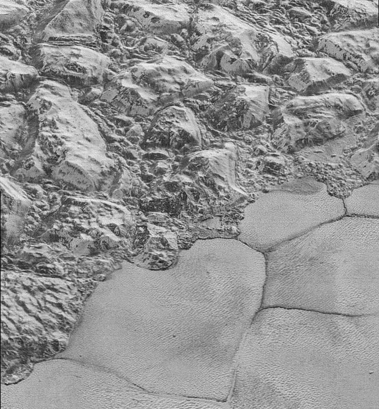 Najostrzejsze zdjęcie, jakie zrobił New Horizons. Fot. NASA/JHUAPL/SwRI [KLIKNIJ, BY POWIĘKSZYĆ]