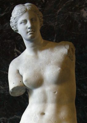 Wenus z Milo dłuta prawdopodobnie Aleksandra z Antiochii. Fot. Mattgirling/Wikimedia