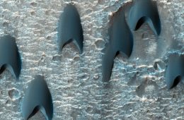 Wydmy na Marsie. Fot. NASA/JPL-Caltech/University of Arizona