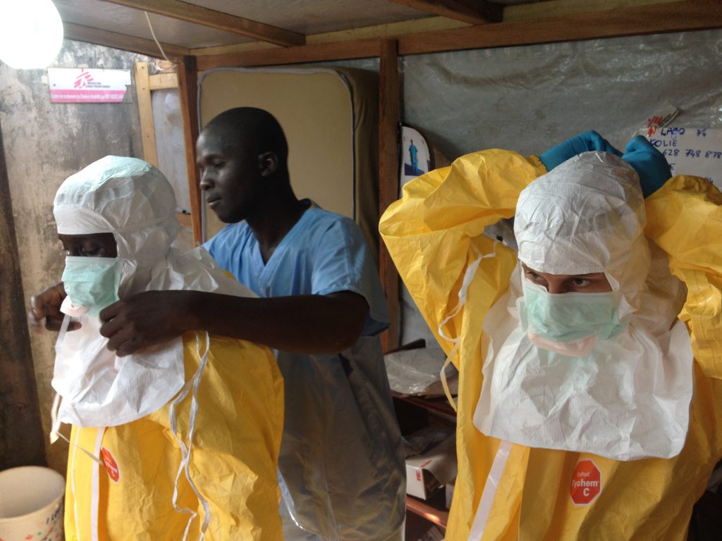 Epidemia Eboli w Gwinei w 2014 roku. Fot. EC/ECHO