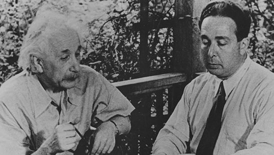 Albert Einstein i Leó Szilárd